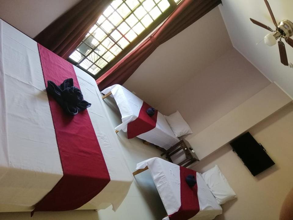 TV a/nebo společenská místnost v ubytování Answer hotel