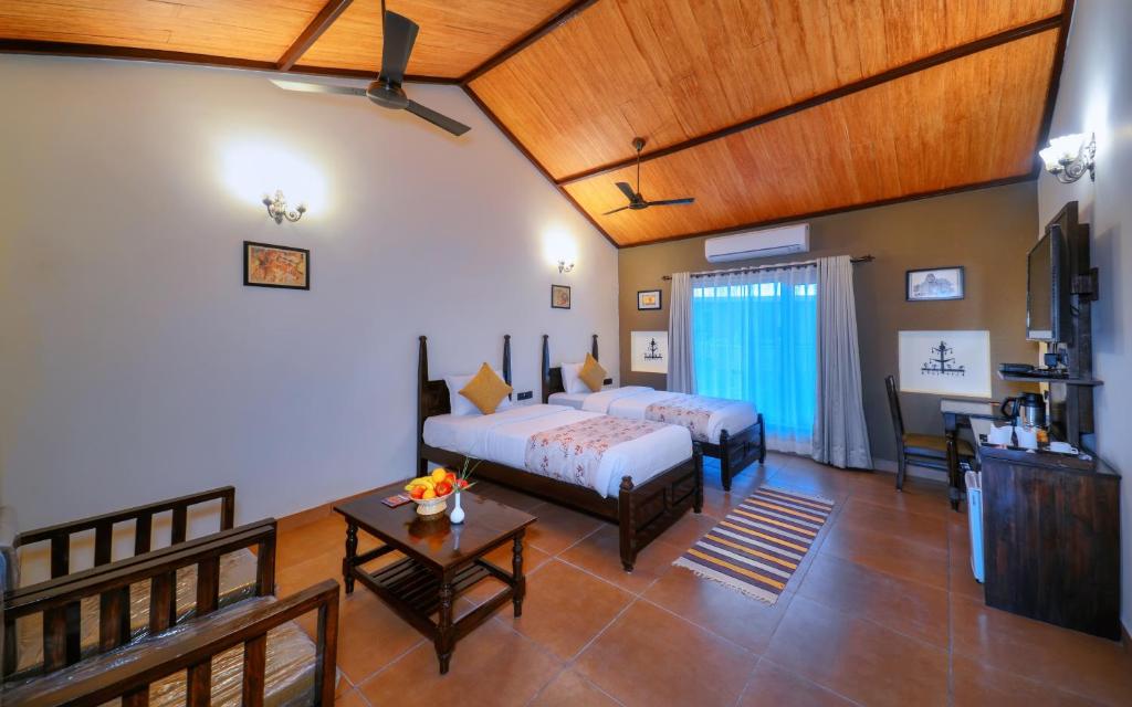 Aranyak Resort Kanha - Habitación Doble O Gemela