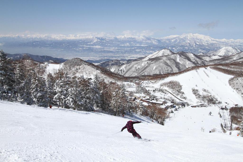 Shiga Kogen Olympic Hotel v zimě
