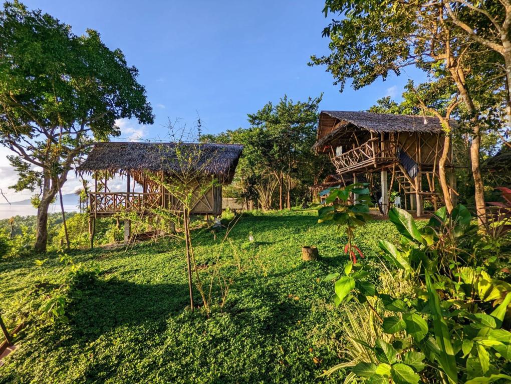 Erlittop Nature Lodge室外花園