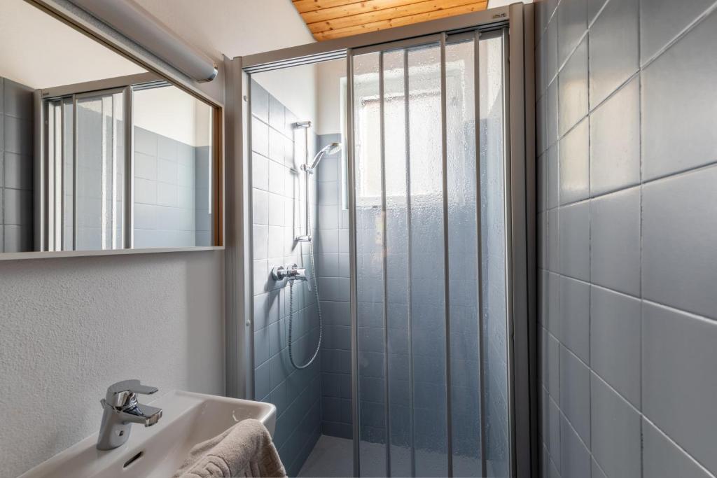 Koupelna v ubytování Appartements DAS RETTENBACHER