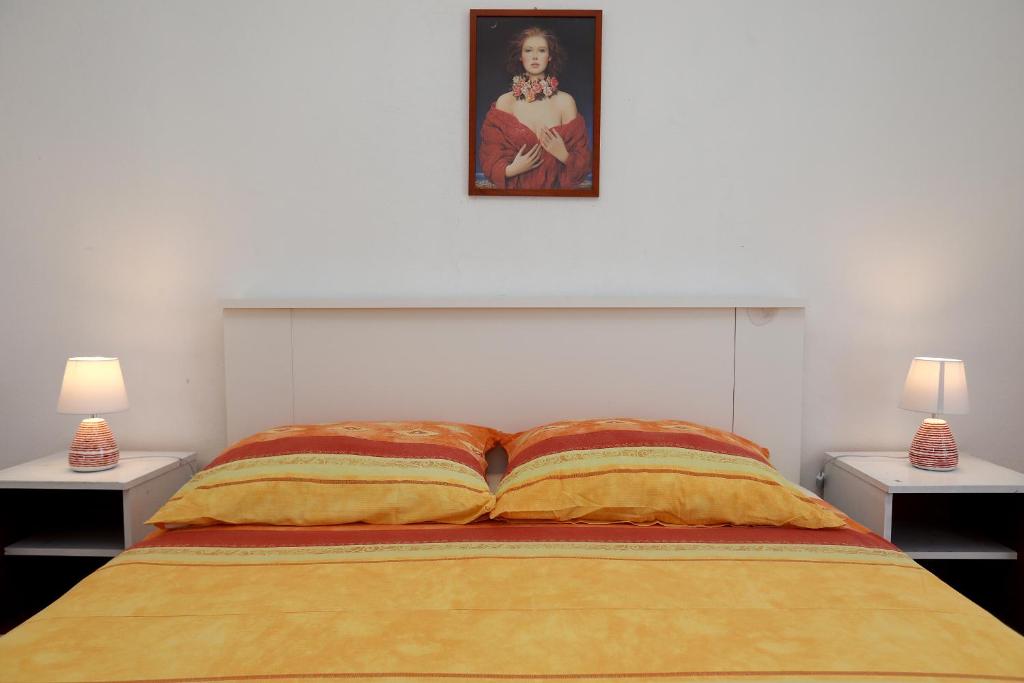 Posteľ alebo postele v izbe v ubytovaní Apartman Karaga