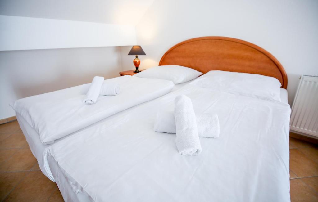 Letto o letti in una camera di Hotel Barborka