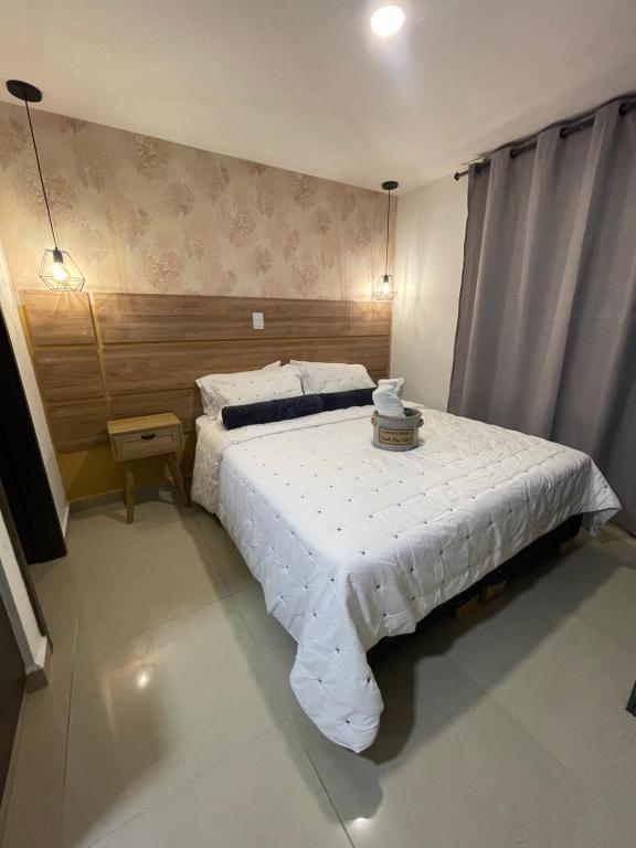 Cama o camas de una habitación en Hermoso y confortable Apartaestudio con todas las comodidades 602