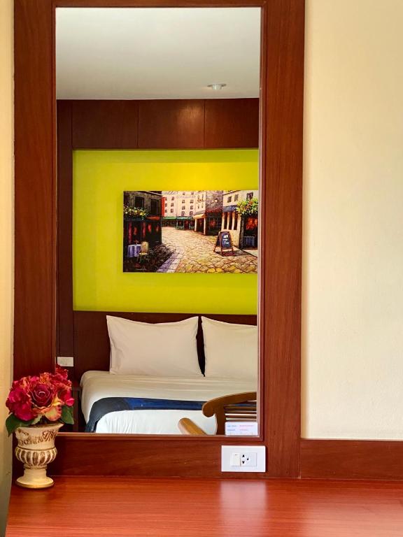 Posezení v ubytování Baan Sudarat Hotel
