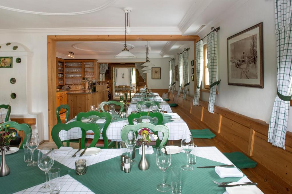 Restaurace v ubytování Hallerwirt Homes