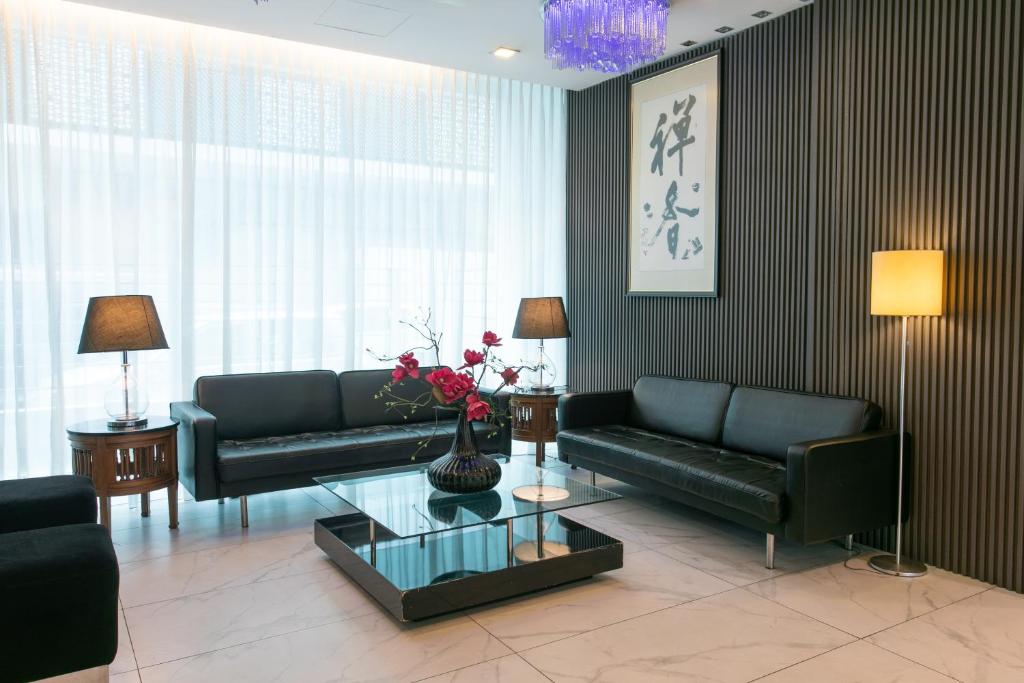 Posezení v ubytování Sky Hotel