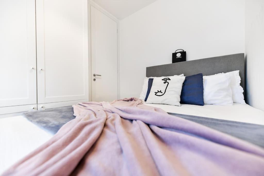 Posteľ alebo postele v izbe v ubytovaní Lea Boutique Apartment