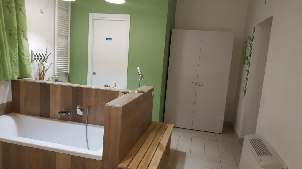 Koupelna v ubytování casammare