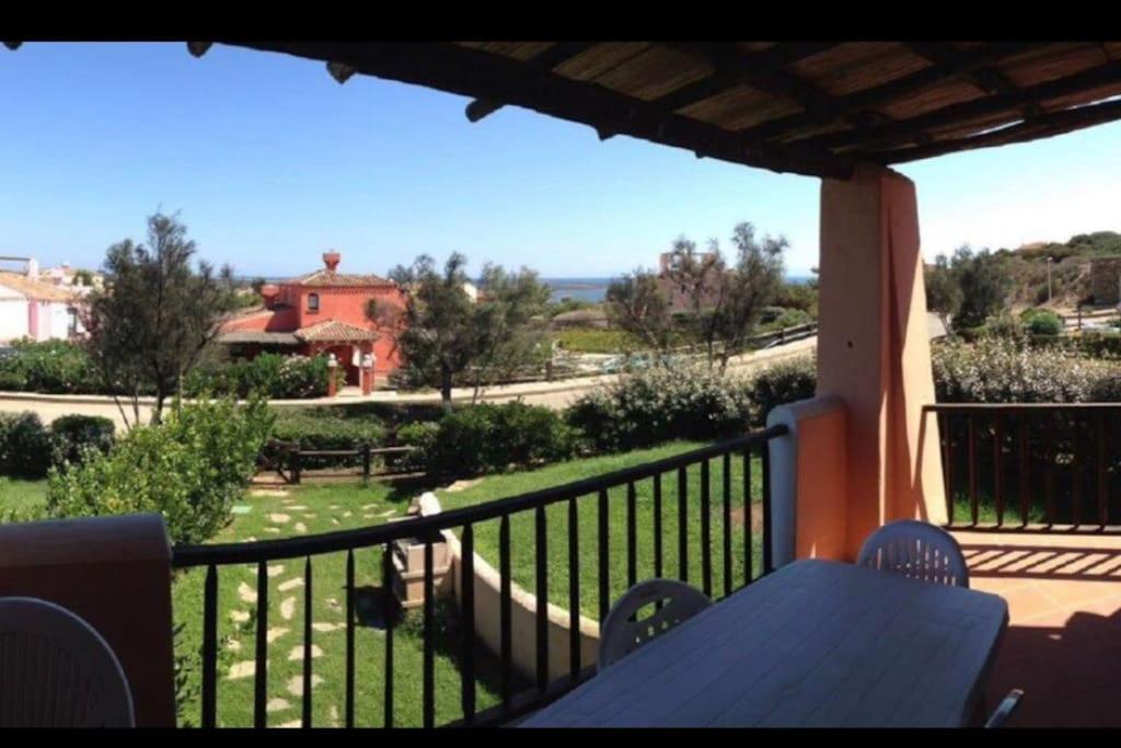 Balkon lub taras w obiekcie Stintino Appartamento Country Bagaglino - Anna -