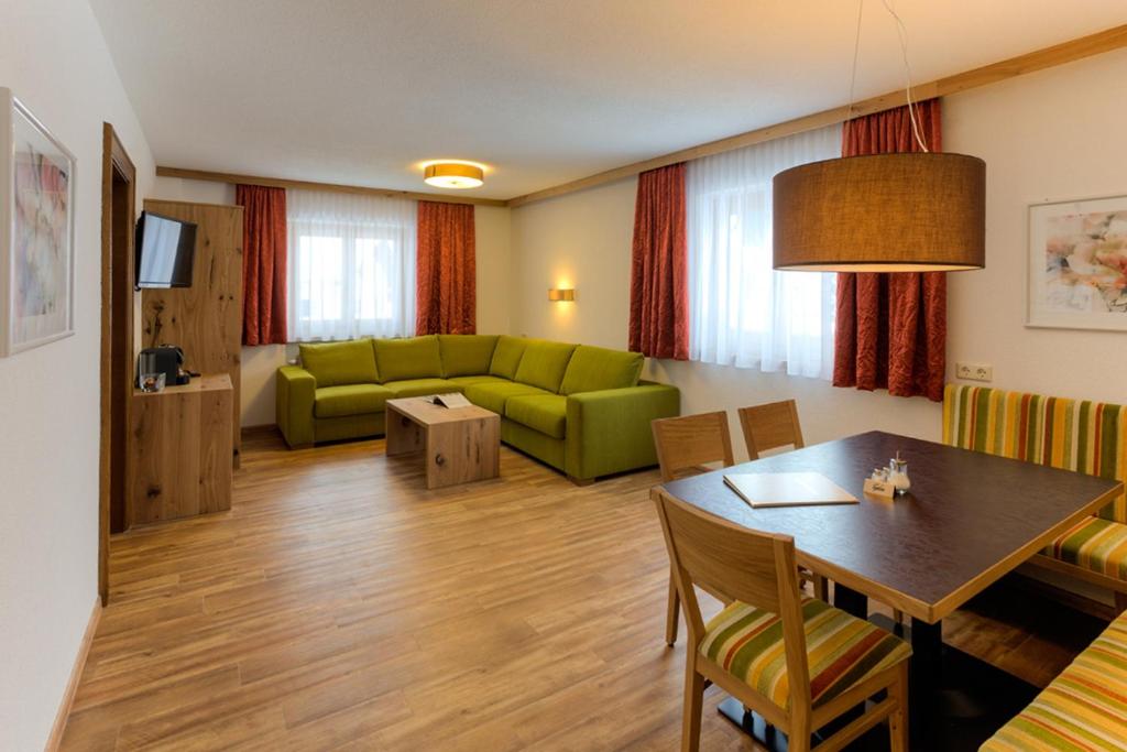 A seating area at Haus Bickel