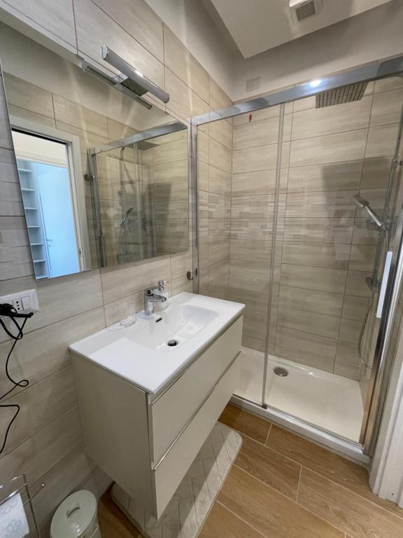 Kúpeľňa v ubytovaní Alpharomaholidays