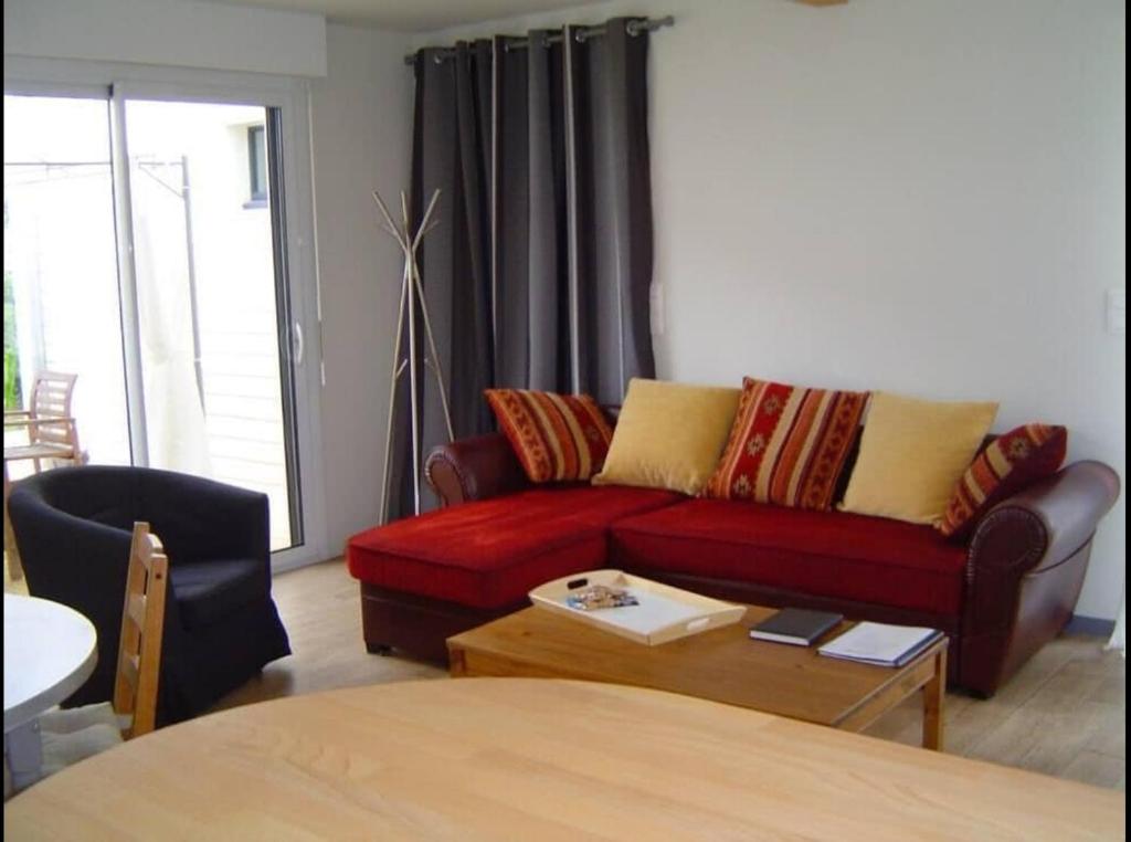 Posedenie v ubytovaní Maison avec Spa en bord de mer