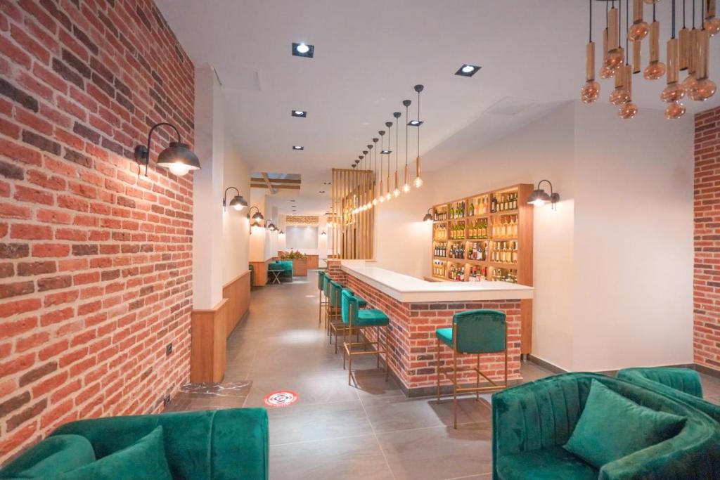 Posezení v ubytování Hotel Amore