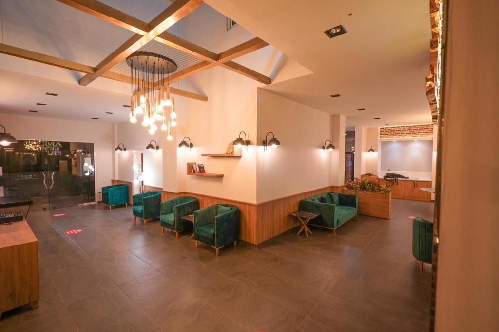 Posezení v ubytování Hotel Amore