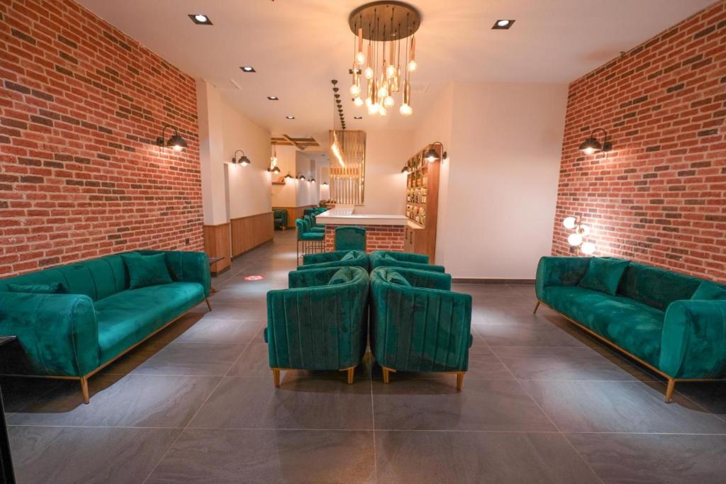 Posezení v ubytování Hotel Amore