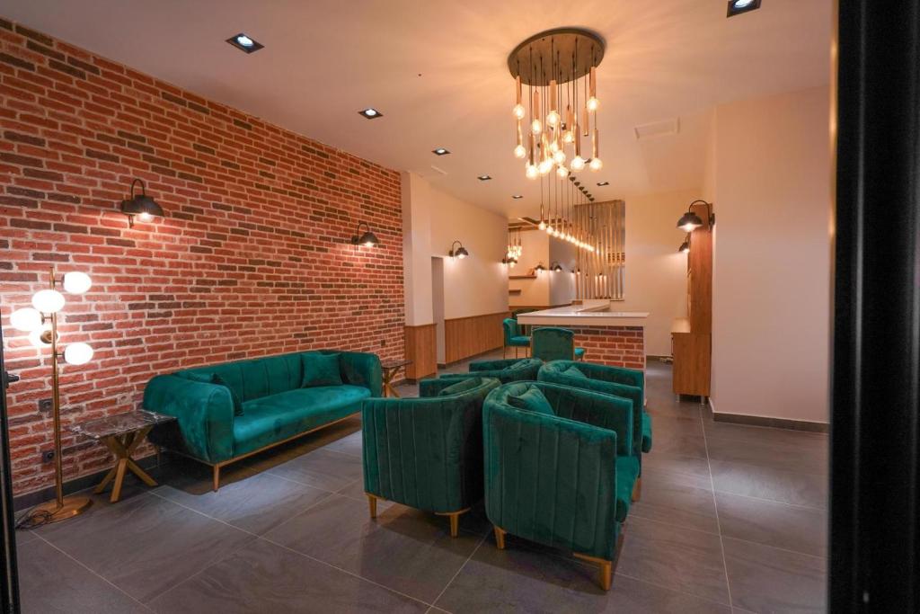 Posezení v ubytování Hotel Amore