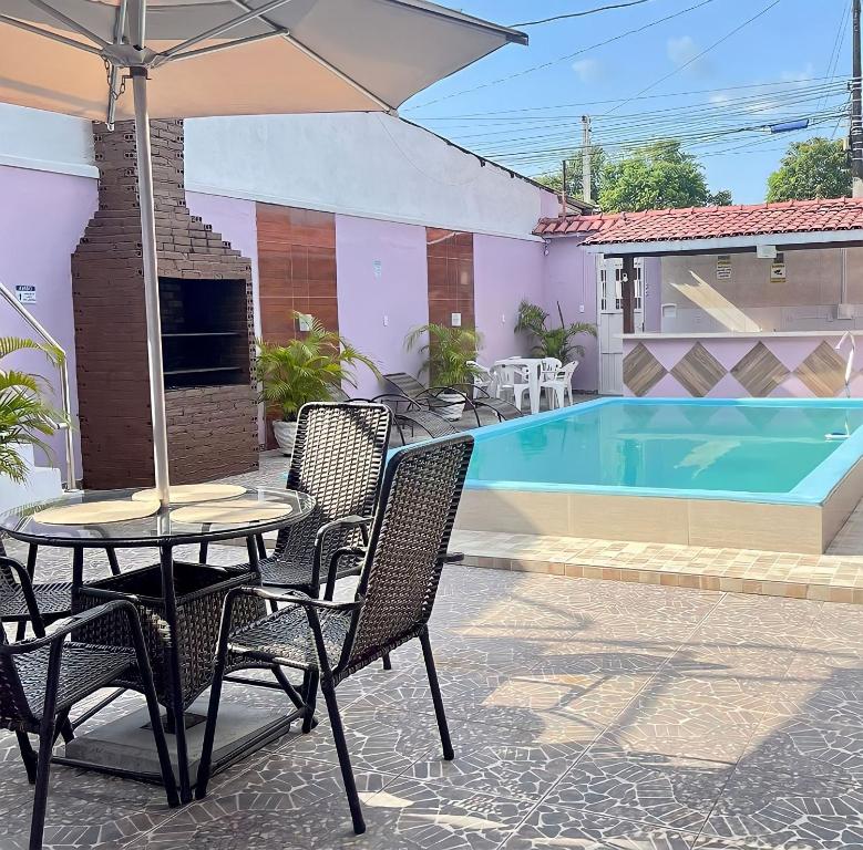 Bazén v ubytování Residencial Napolitan nebo v jeho okolí