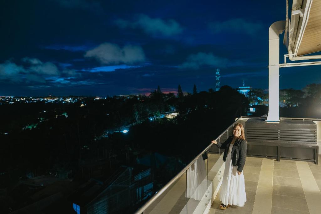 Balkón nebo terasa v ubytování El Bien Hotel Tagaytay