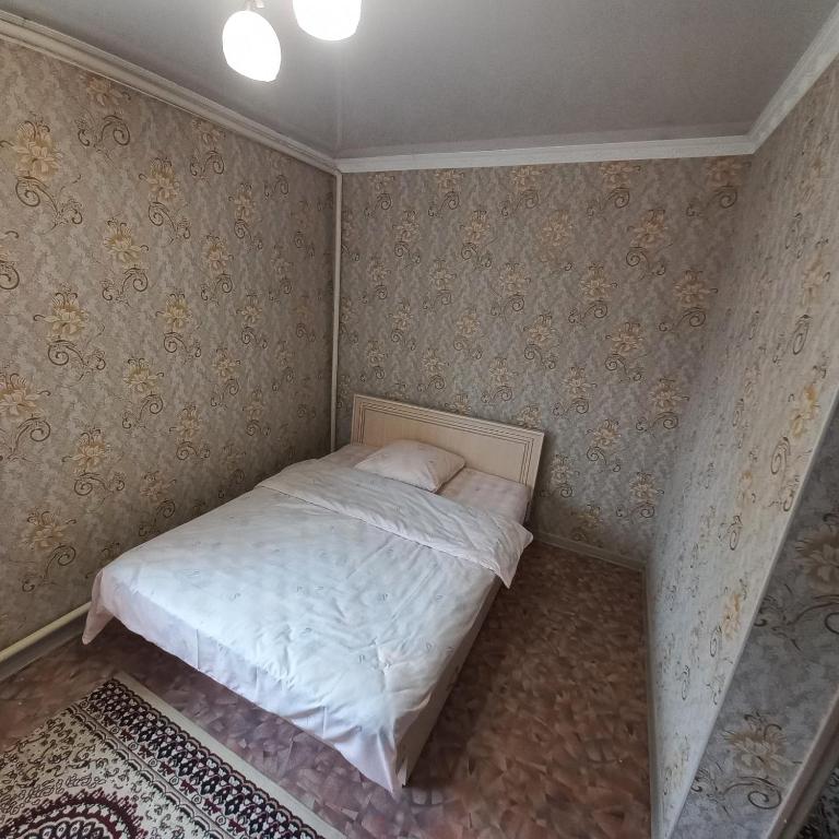 Postel nebo postele na pokoji v ubytování Hotel "Тихий Дом Трансфер"