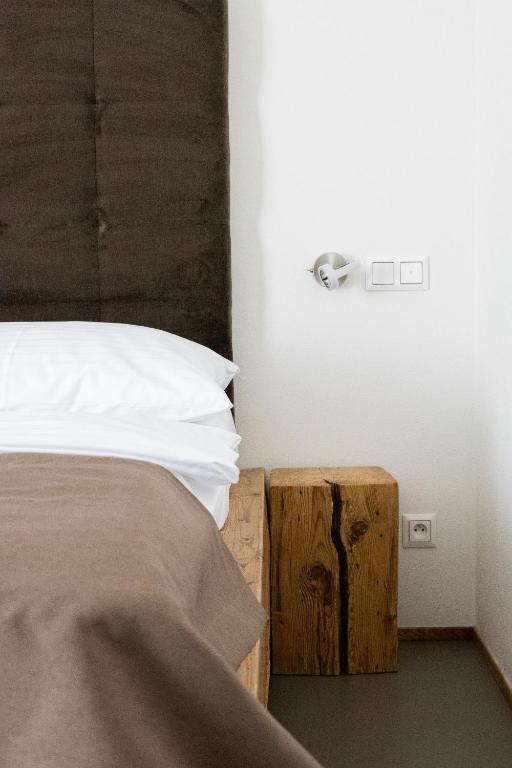 Postel nebo postele na pokoji v ubytování Hotel Ryzlink