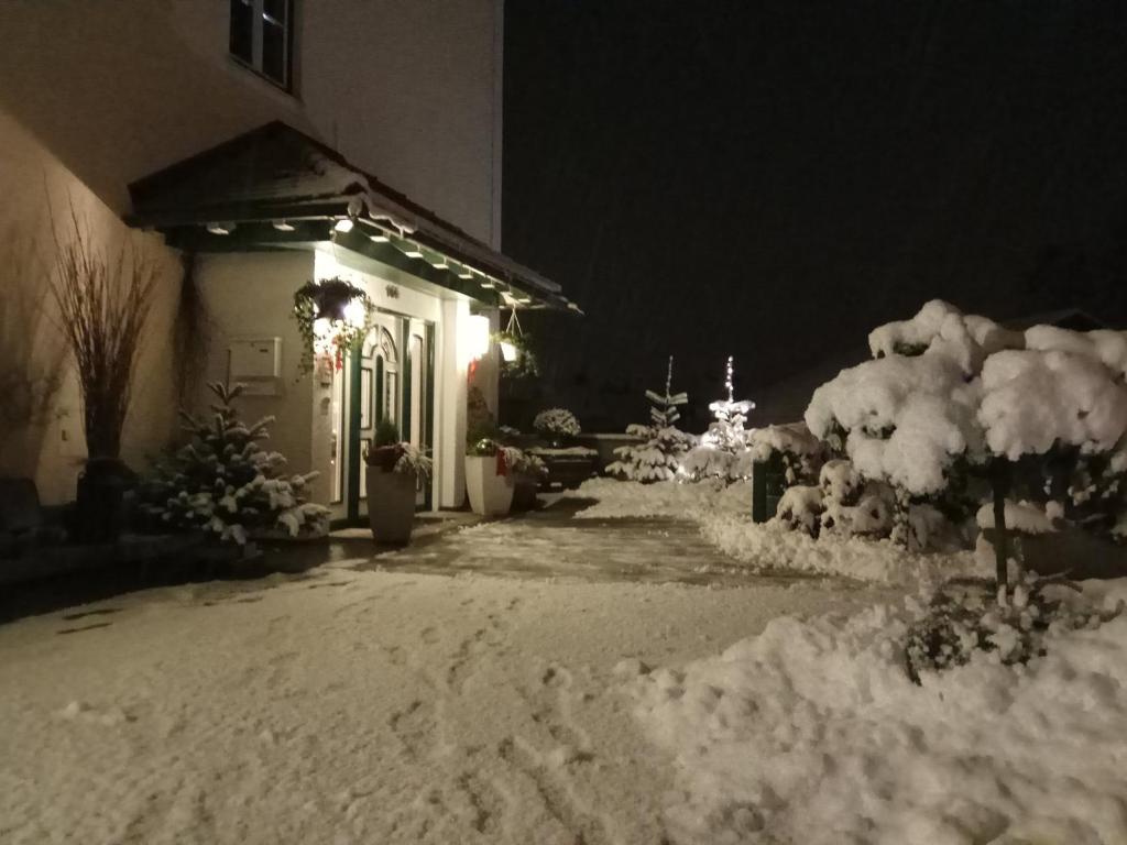 Gästehaus Waldeck v zimě