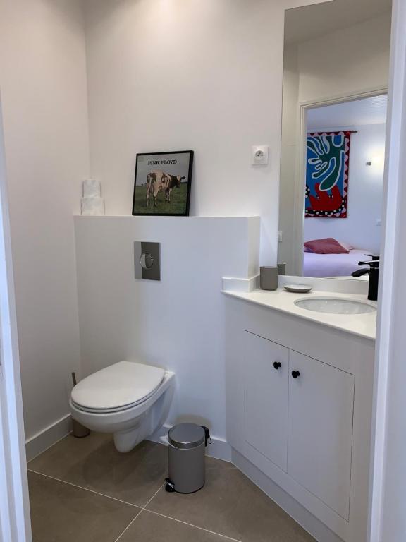 Koupelna v ubytování La Métairie - Guesthouse