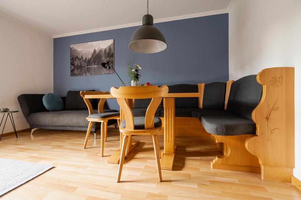 Posezení v ubytování Gästehaus Dauser