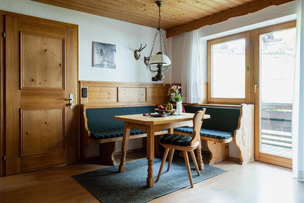 Posezení v ubytování Gästehaus Dauser