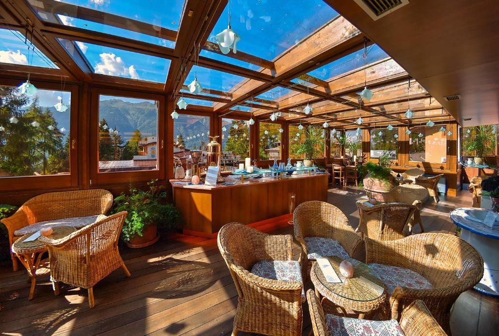 Restaurace v ubytování Luna Wellness Hotel
