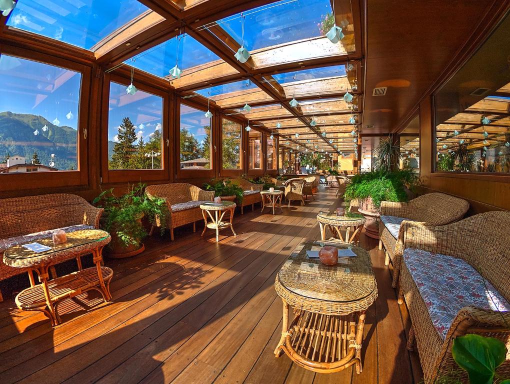 Posezení v ubytování Luna Wellness Hotel