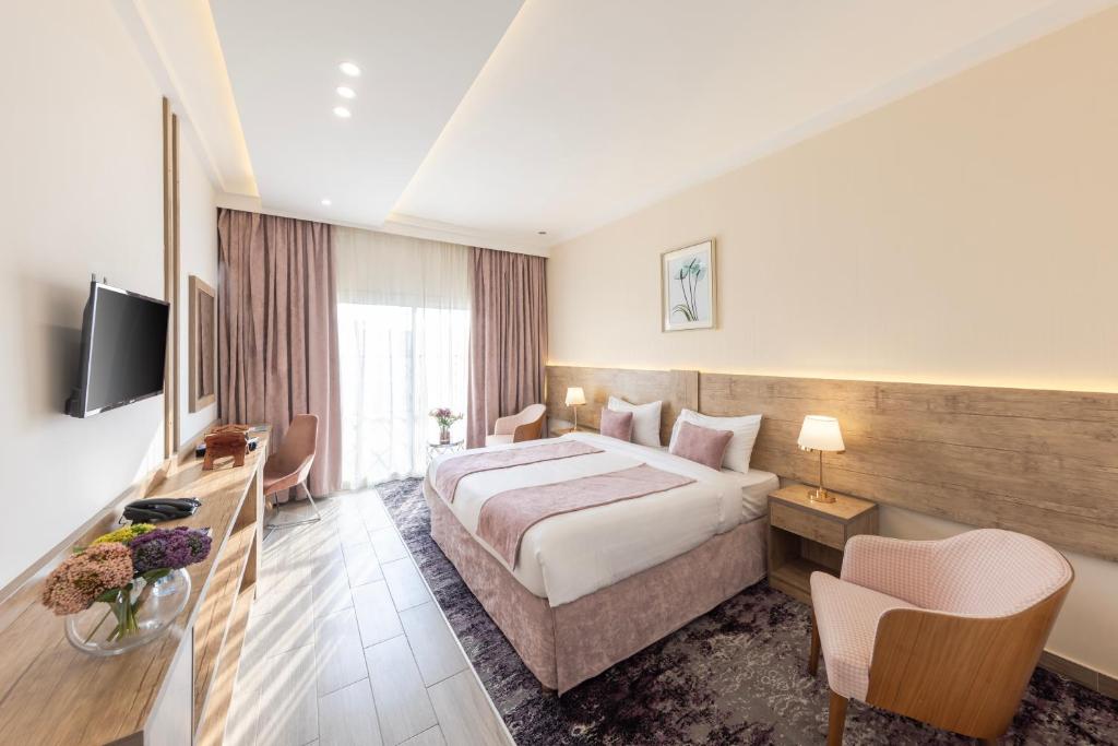 Postel nebo postele na pokoji v ubytování Hotel 21 Makkah