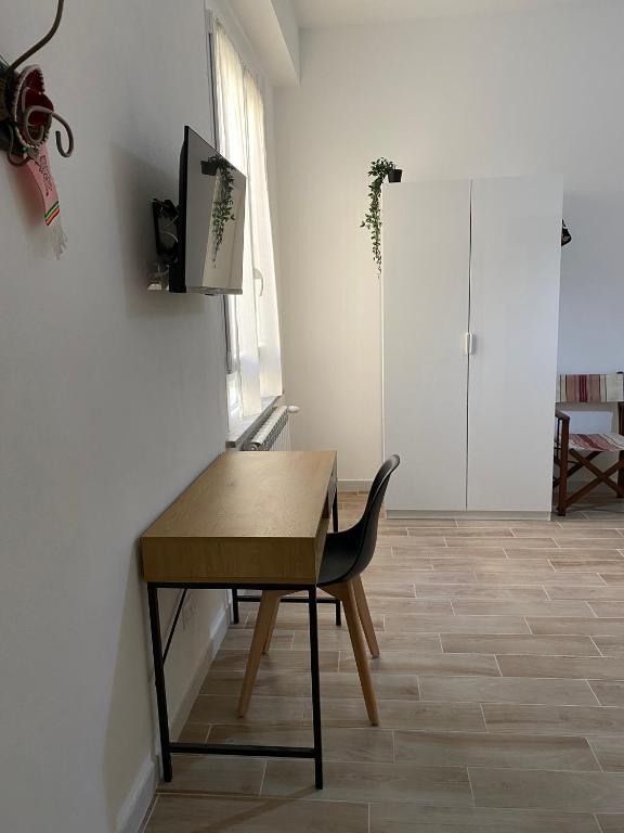 TV a/nebo společenská místnost v ubytování Le Tre Borghesi
