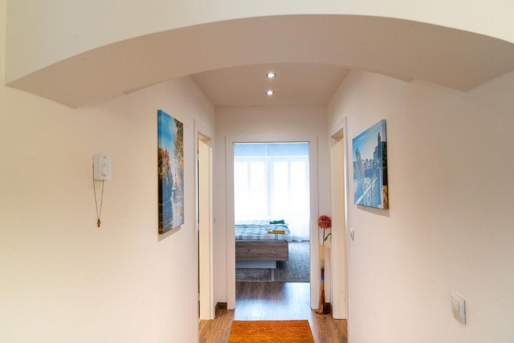 Część wypoczynkowa w obiekcie Dana's Apartment beim Augarten