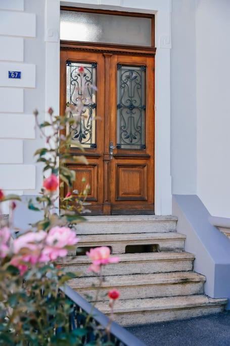 Exteriér nebo vchod ubytování Casa Celio Ambrì