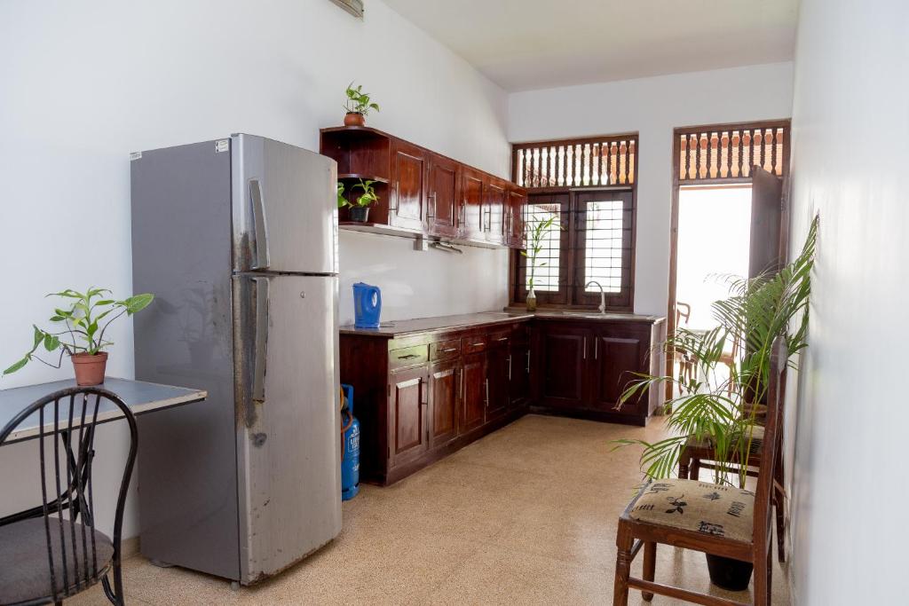 Kuchyň nebo kuchyňský kout v ubytování Greenscape Colombo