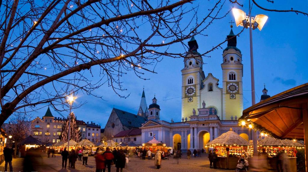 Budova, kde se aparthotel nachází