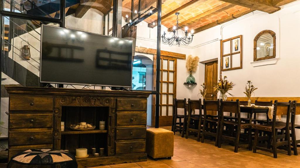 Posedenie v ubytovaní Cal Belló Casa rural