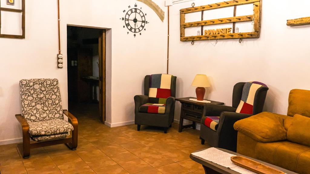 Posedenie v ubytovaní Cal Belló Casa rural