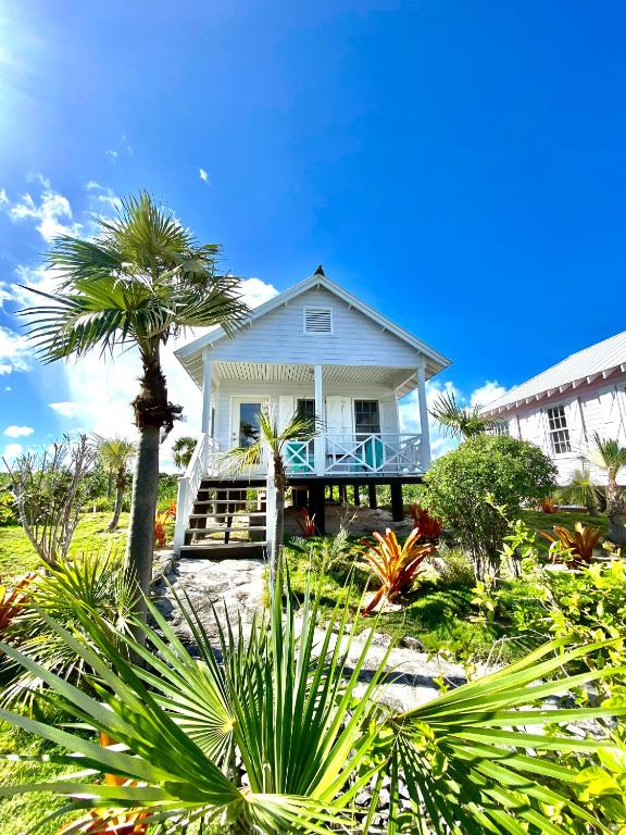 Beach Cottages on private pink sand beachfront property, North Palmetto
