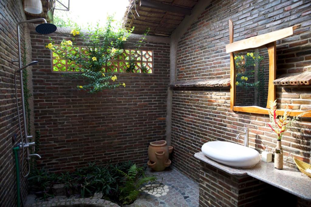 Koupelna v ubytování Vamxang Rustic Home