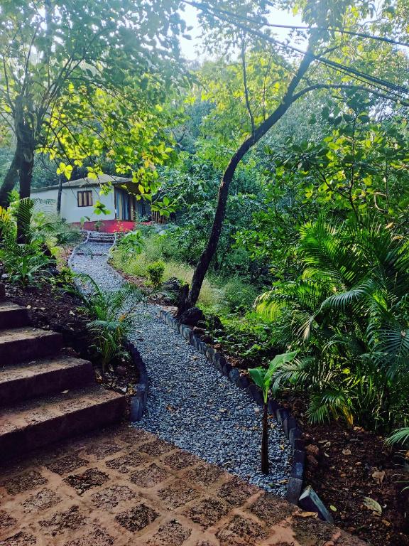 Zahrada ubytování Samyama Retreat