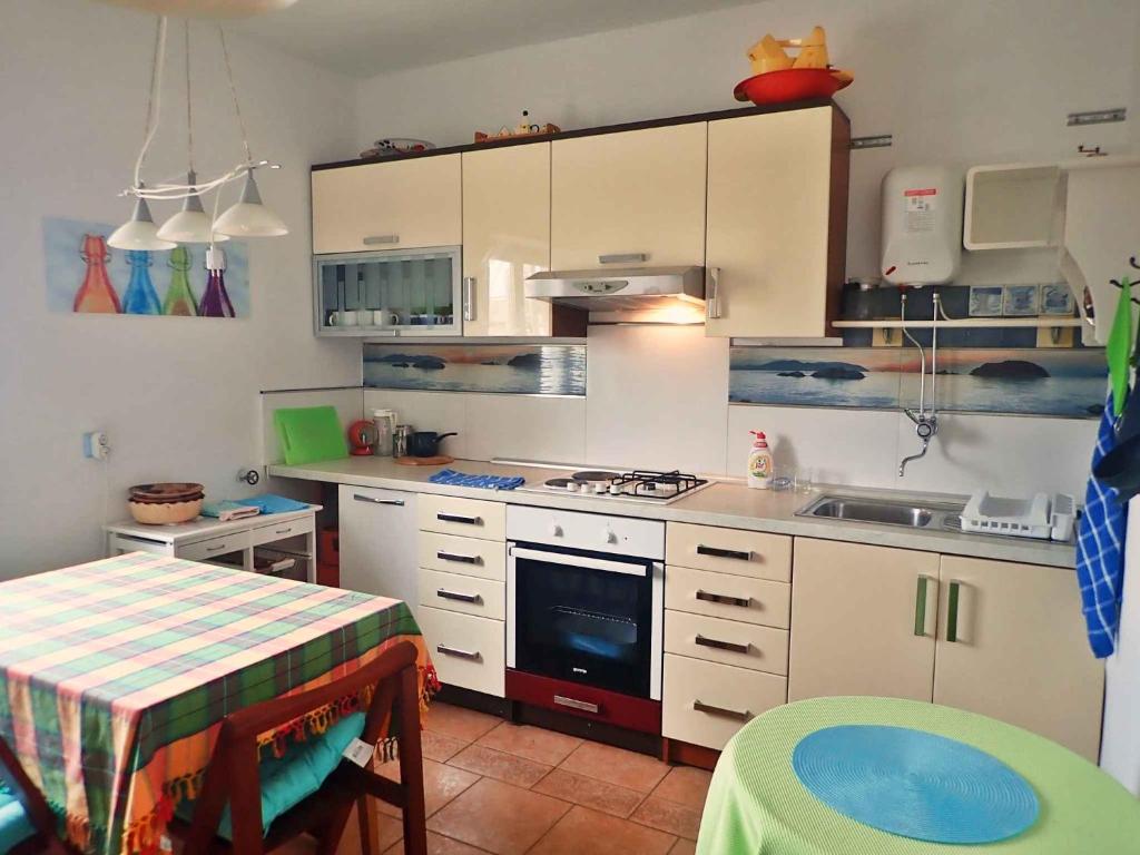 Kuchnia lub aneks kuchenny w obiekcie Apartment in Starigrad-Paklenica 34801