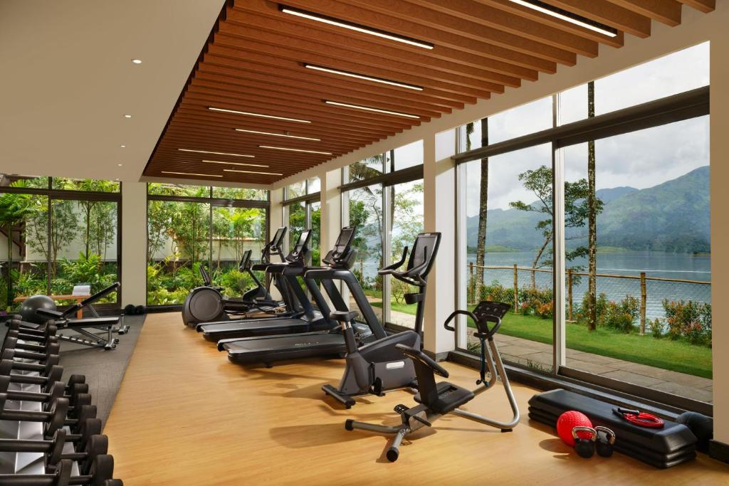 Fitness centrum a/nebo fitness zařízení v ubytování Taj Wayanad Resort & Spa, Kerala
