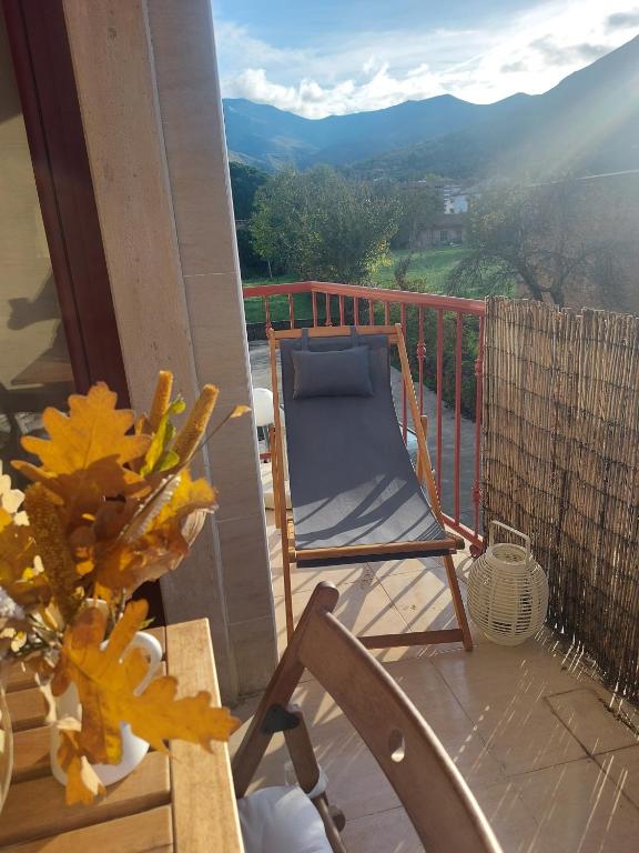 Nespecifikovaný výhled na hory nebo výhled na hory při pohledu z apartmánu