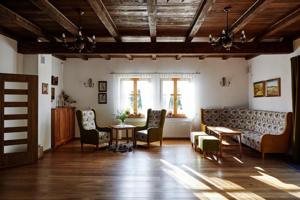 Posezení v ubytování Agroturystyka Akacjowe Zacisze
