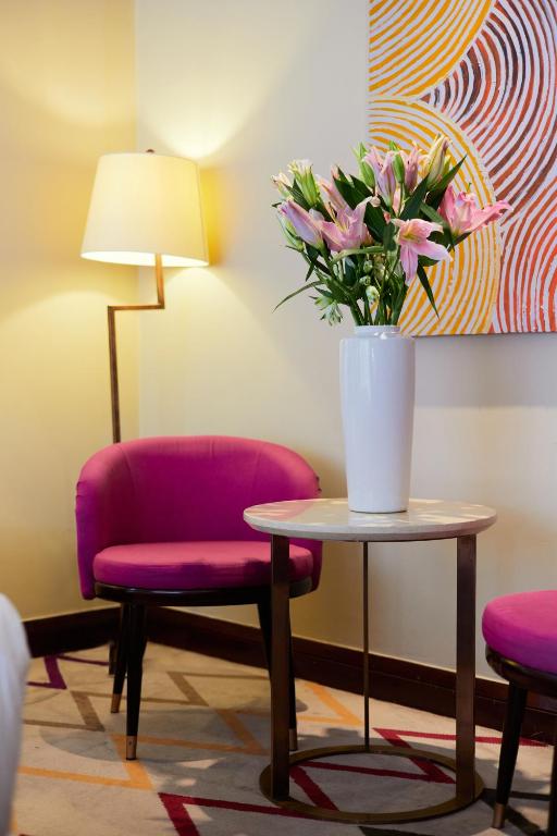 Posezení v ubytování Mercure Nairobi Upper Hill