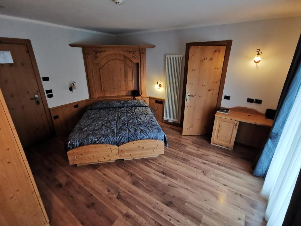 Postel nebo postele na pokoji v ubytování Panorama Hotel Fontanella