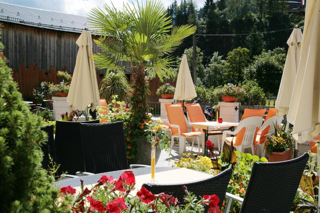 Zahrada ubytování Hotel Eder Michaela
