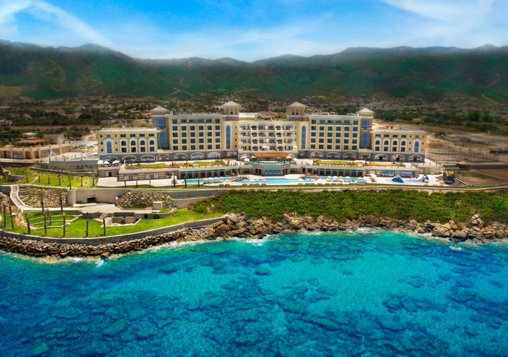 an aerial view of the resort at Merit Royal Premium Hotel Casino & SPA in Kyrenia